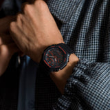 GA-B2100 Reloj G-Shock Pulsera de Goma para Hombre Doble hora Bluetooth
