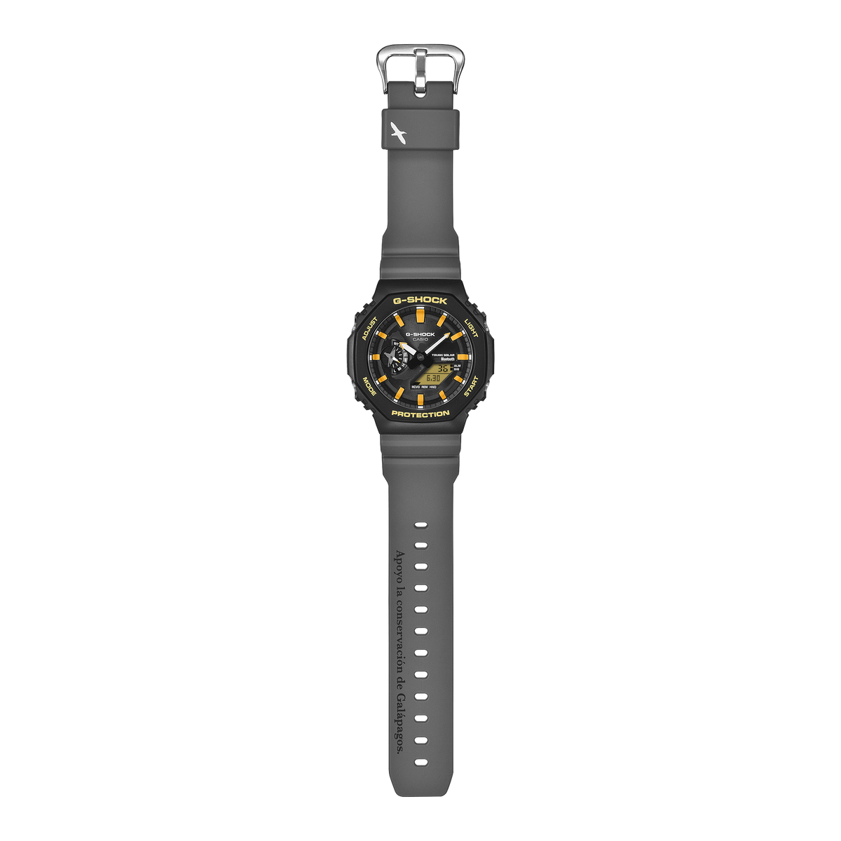 GA-B2100DF-1A Reloj G-Shock x Charles Darwin Foundation de hombre pulsera de resina Bluetooth