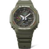 GA-B2100 Reloj G-Shock Pulsera de Goma para Hombre Doble hora Bluetooth