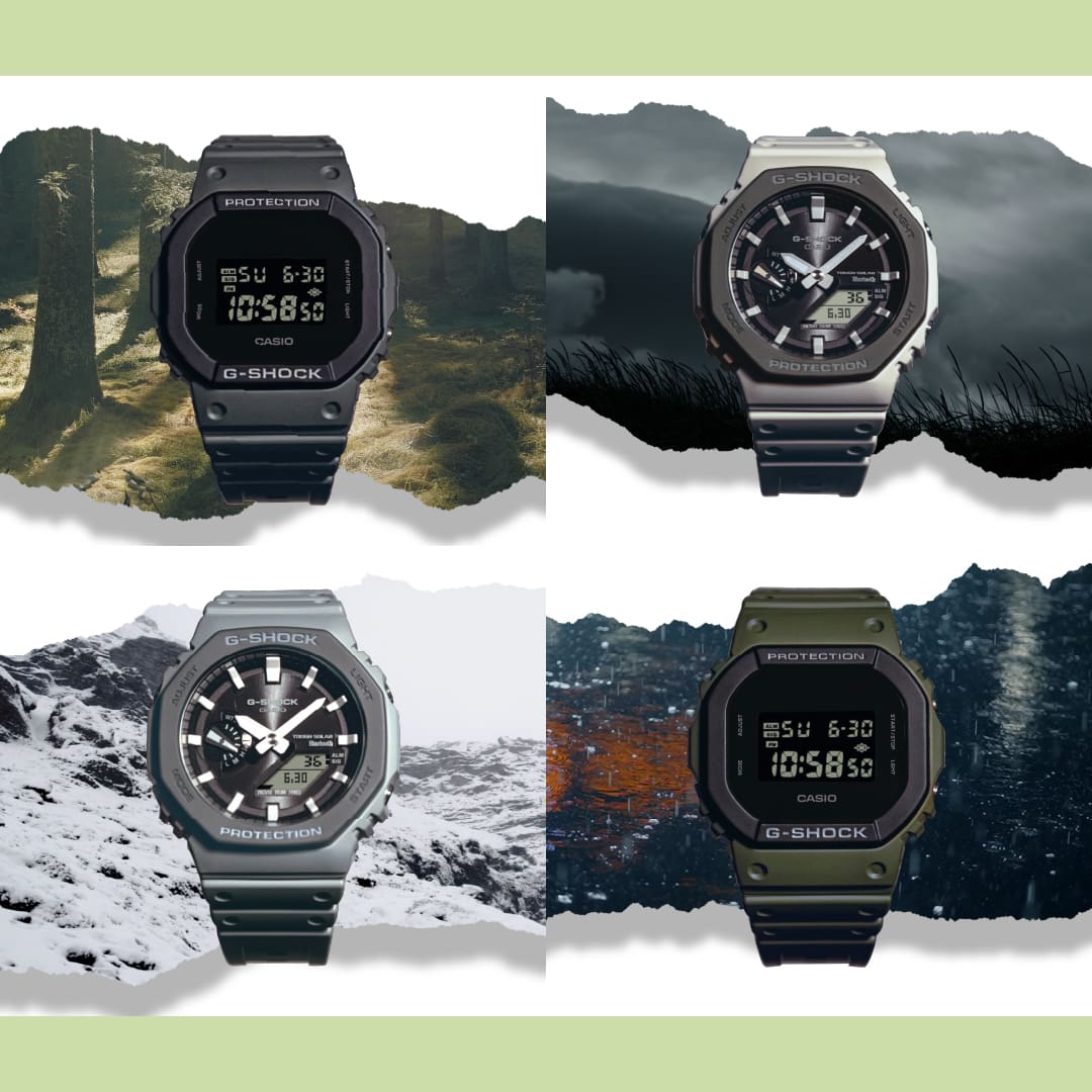 GA-B2100 Reloj G-Shock Pulsera de Goma para Hombre Doble hora Bluetooth