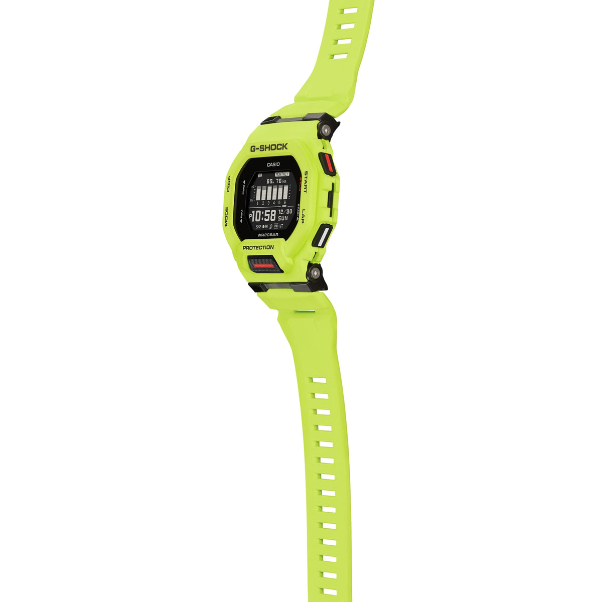 GBD-200 Reloj G-Shock Pulsera de Caucho para Hombre Digital Bluetooth