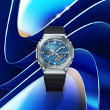 GBM-2100 Reloj G-Shock de caballero pulsera de resina doble hora