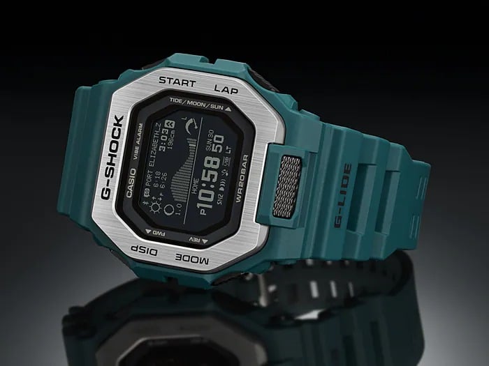 GBX-100 Reloj G-Shock Pulsera de Resina para Hombre Digital Bluetooth