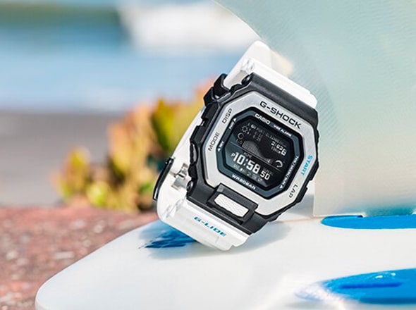 GBX-100 Reloj G-Shock Pulsera de Resina para Hombre Digital Bluetooth