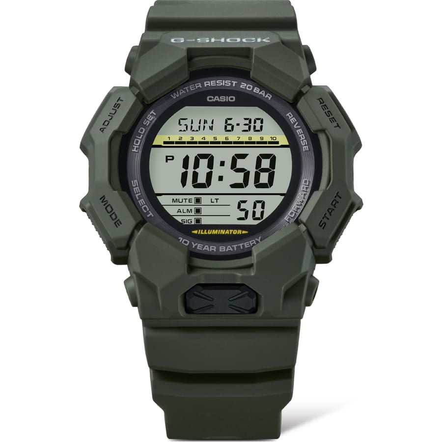 GD-010 Reloj G-Shock para caballero pulsera de Resina 10 años de batería