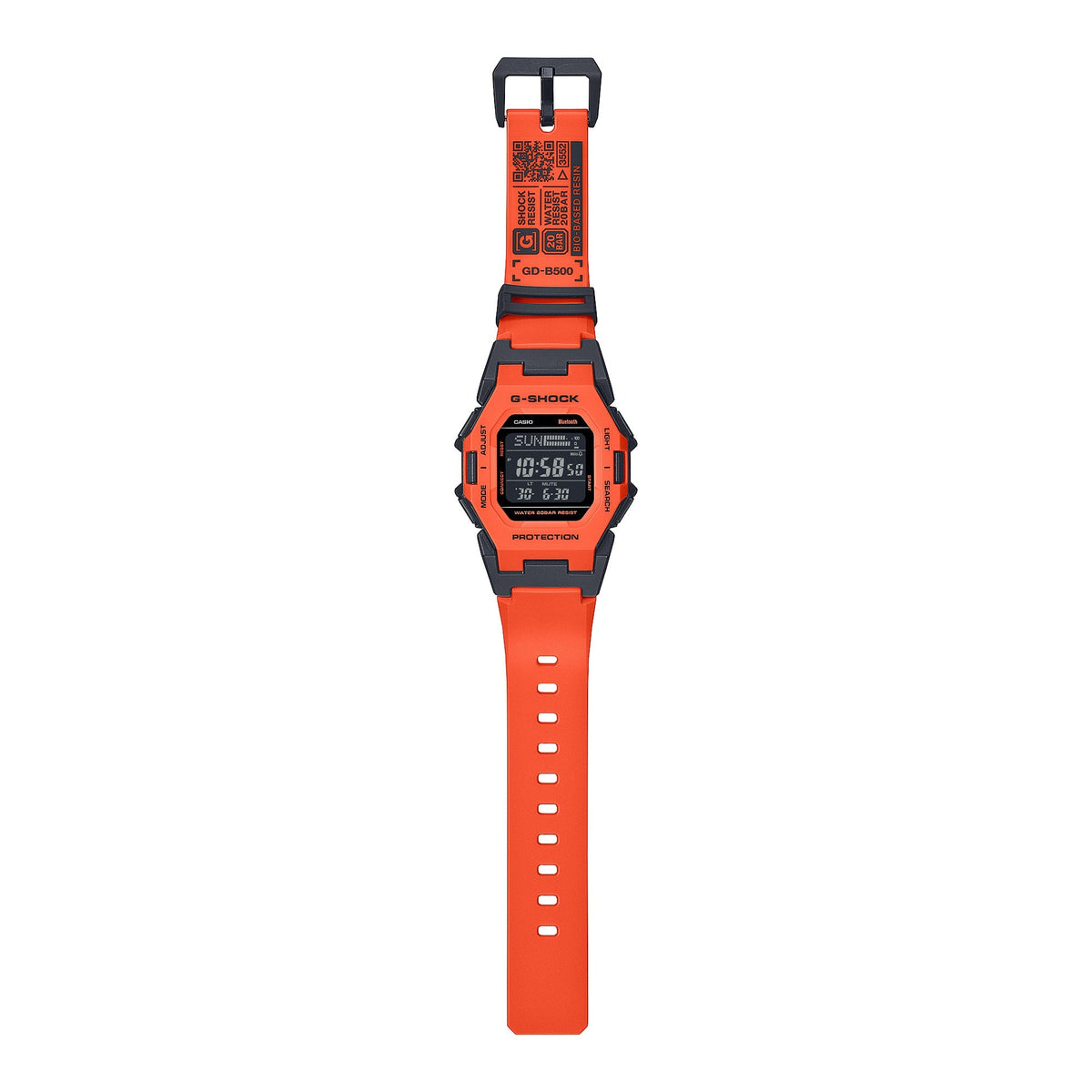 GD-B500 Reloj G-Shock Digital para Hombre pulsera de Caucho