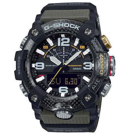 GG-B100 Reloj G-Shock Mudmaster Doble Hora para Hombre pulsera de Caucho Master of G