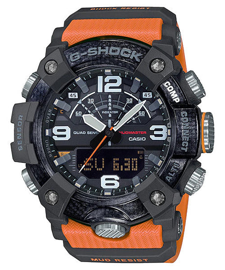 GG-B100 Reloj G-Shock Mudmaster Doble Hora para Hombre pulsera de Caucho Master of G