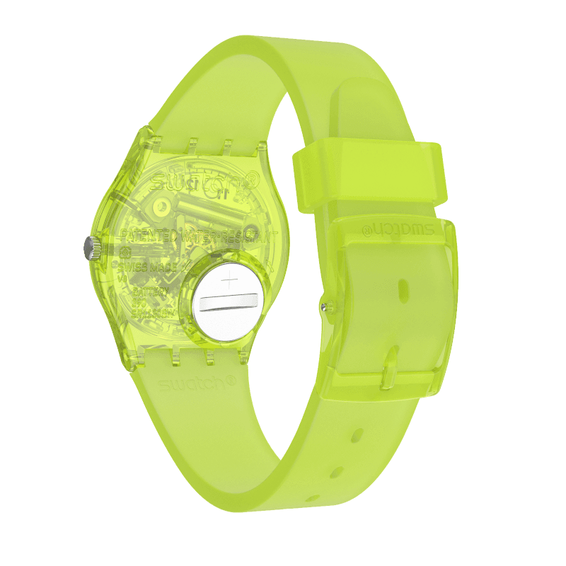 GG227 Reloj Swatch Lemon Flavour de hombre pulsera de resina