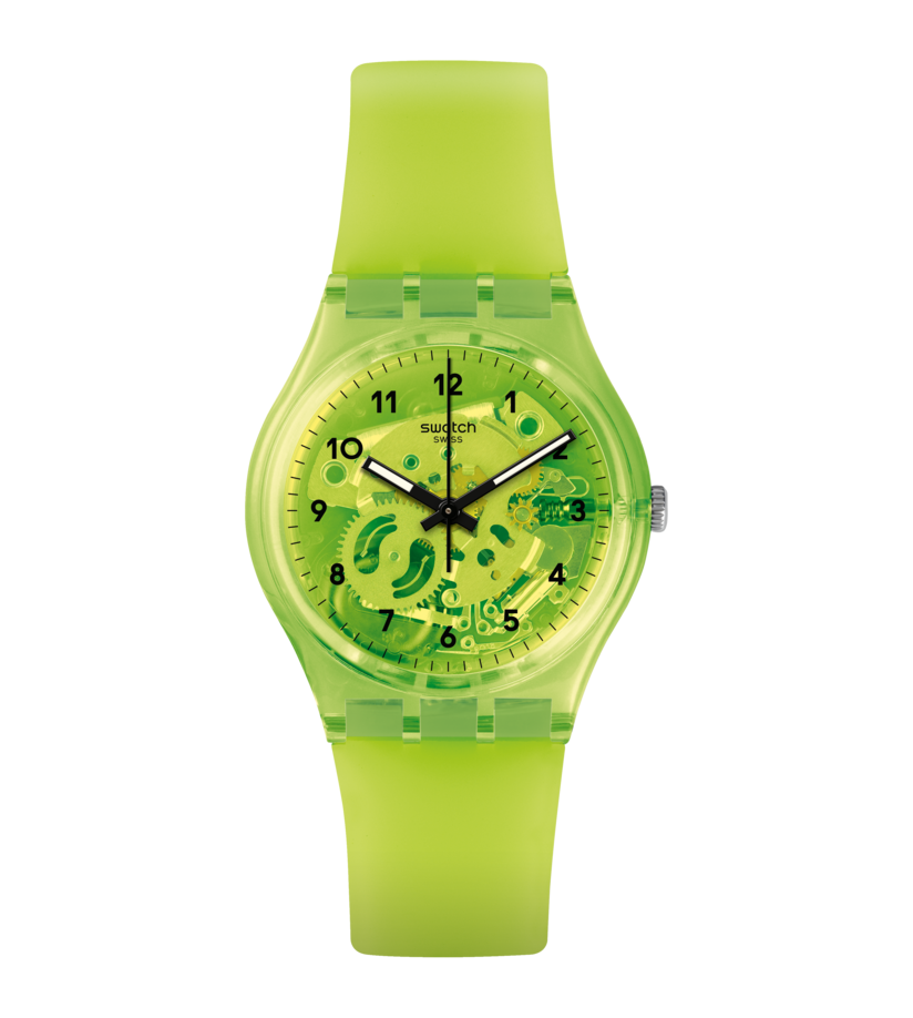 GG227 Reloj Swatch Lemon Flavour de hombre pulsera de resina