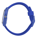 GL124 Reloj Swatch Blurry Blue de dama correa de caucho