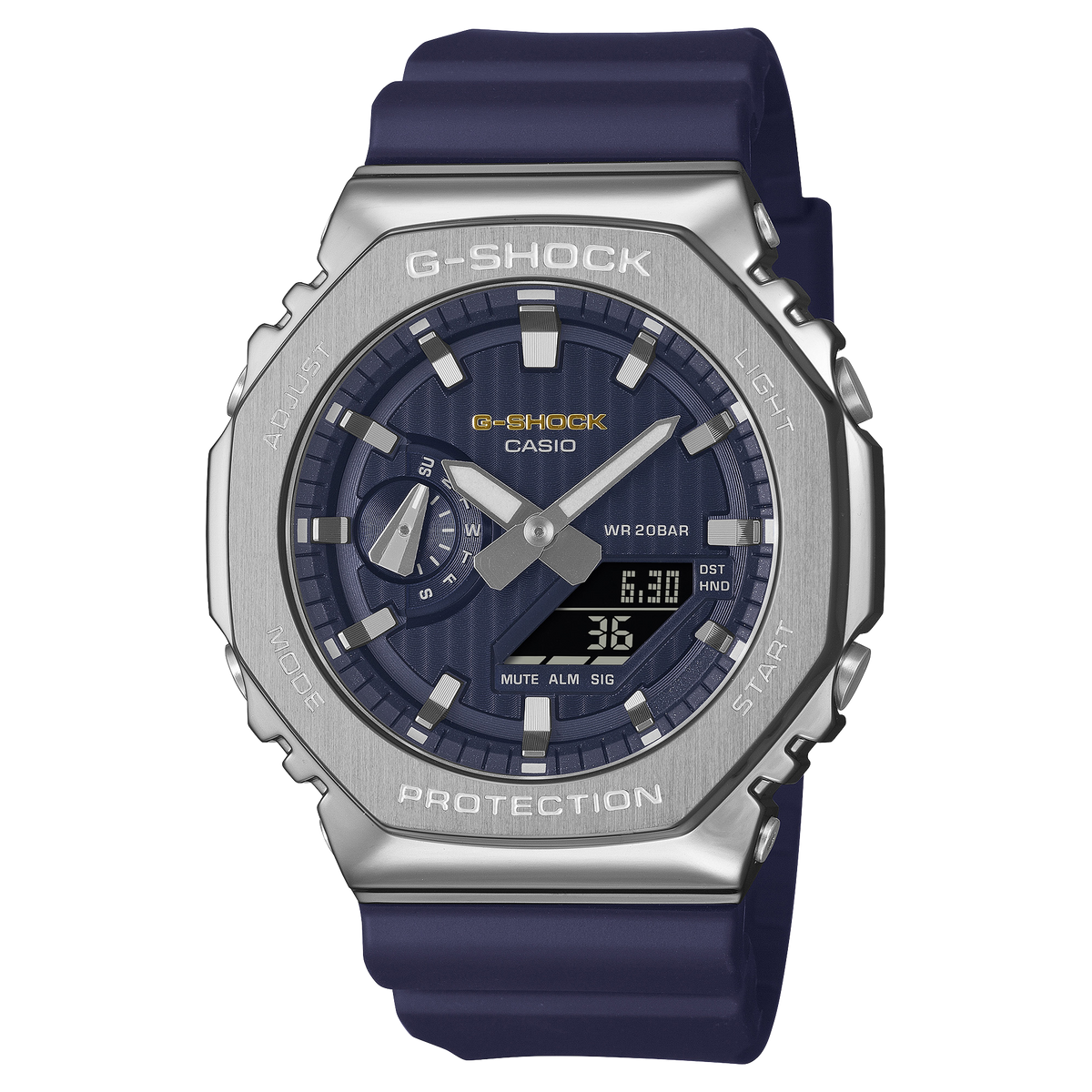 GM-2110SH Reloj G-Shock de hombre pulsera de caucho