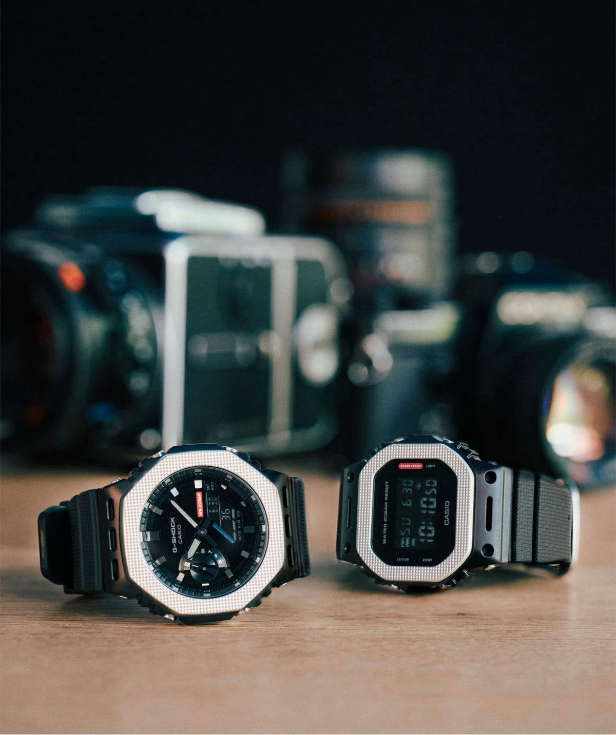 GM-5600 Reloj G-Shock banda de resina para Hombre Digital Super Illuminator