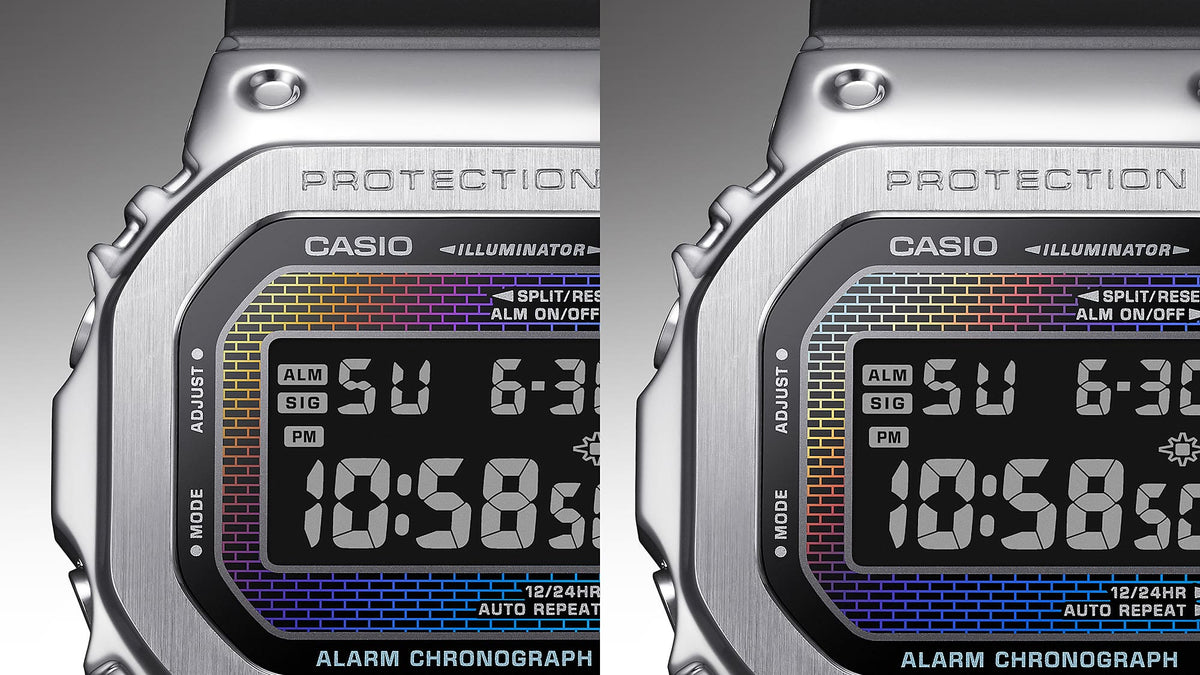 GM-5600 Reloj G-Shock banda de resina para Hombre Digital Super Illuminator