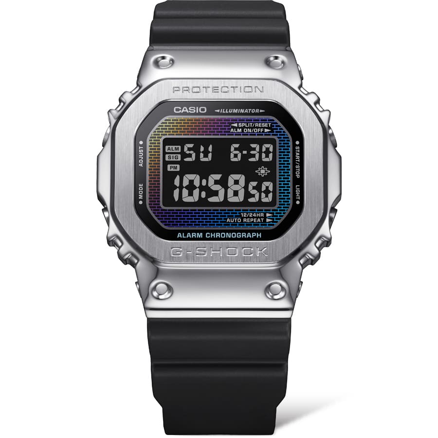 GM-5600 Reloj G-Shock banda de resina para Hombre Digital Super Illuminator