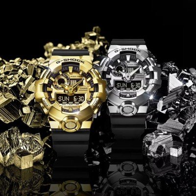 GM-700 Reloj G-Shock de hombre banda de caucho