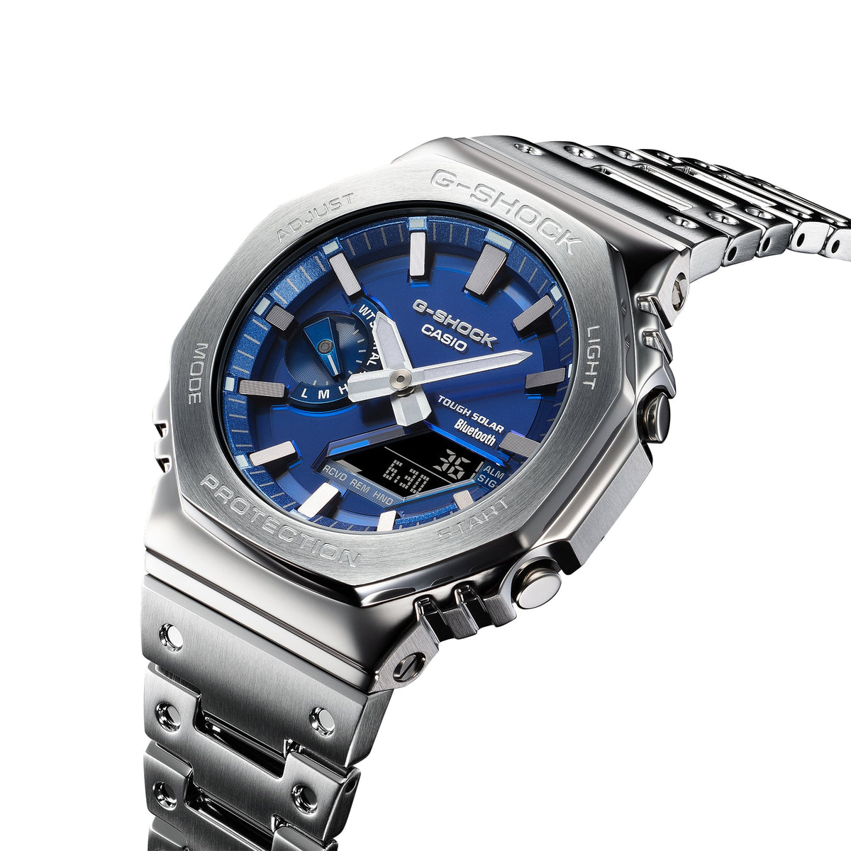 GM-B2100 Reloj G-Shock de hombre correa de metal bluetooth