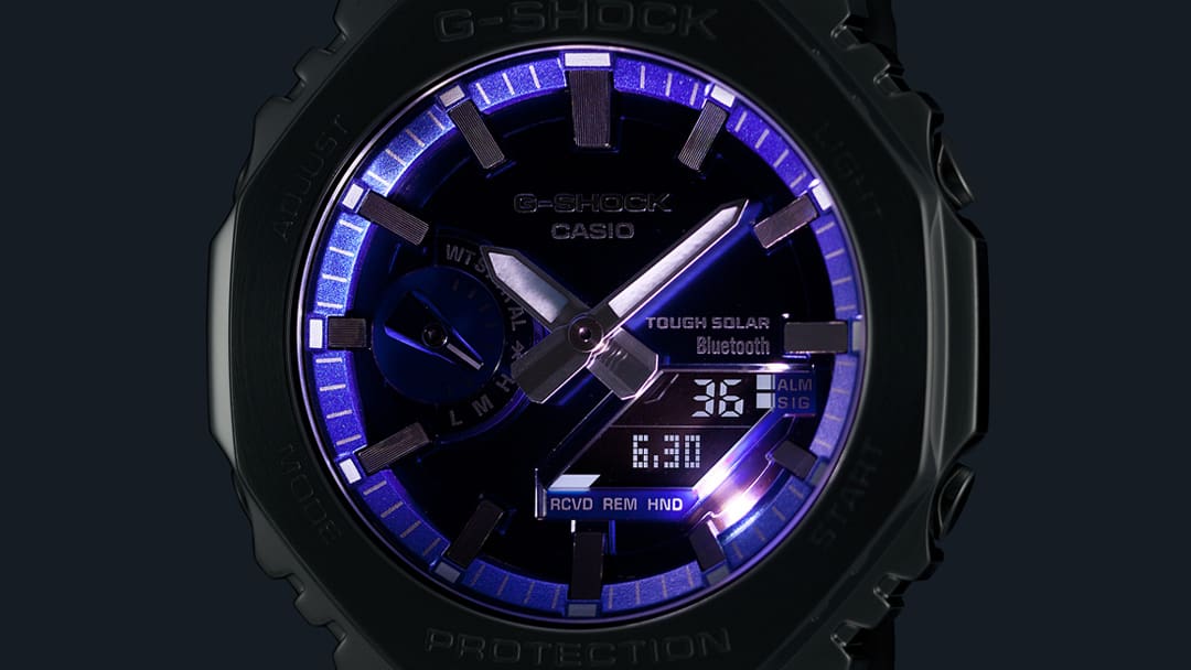 GM-B2100 Reloj G-Shock de hombre correa de metal bluetooth