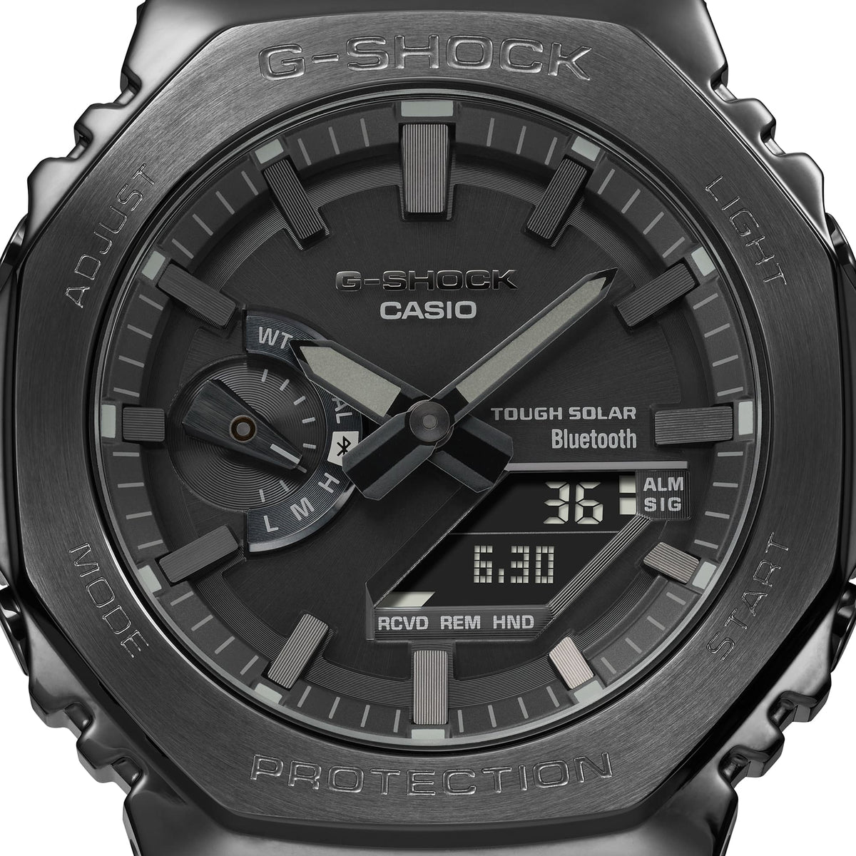 GM-B2100 Reloj G-Shock de hombre correa de metal bluetooth