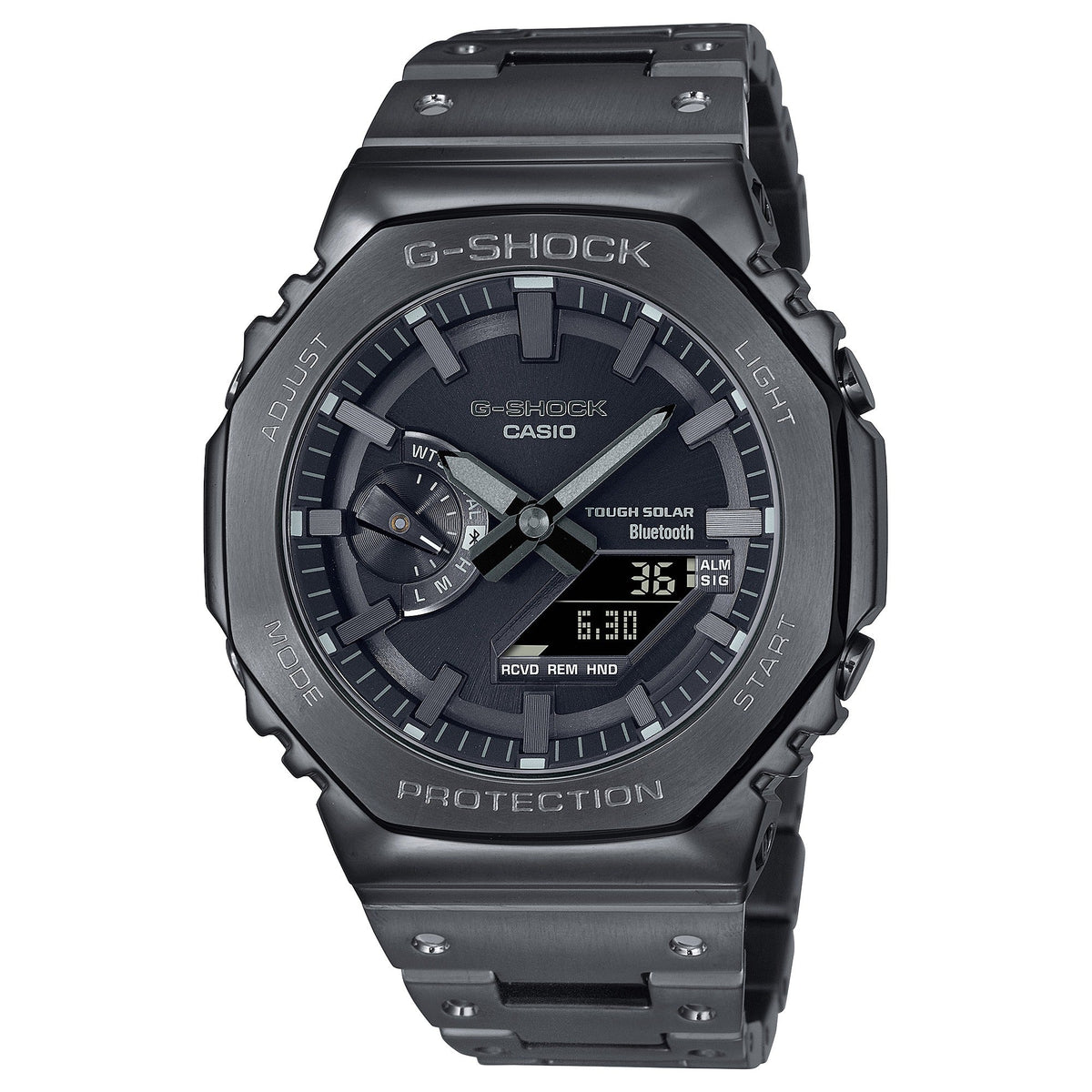 GM-B2100 Reloj G-Shock de hombre correa de metal bluetooth