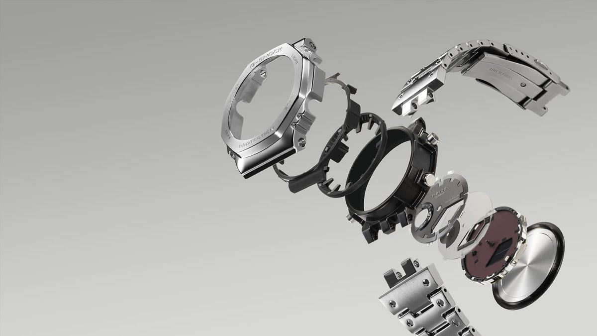 GM-B2100 Reloj G-Shock de hombre correa de metal bluetooth