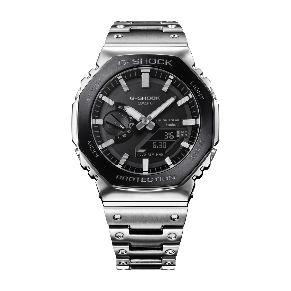 GM-B2100 Reloj G-Shock de hombre correa de metal bluetooth