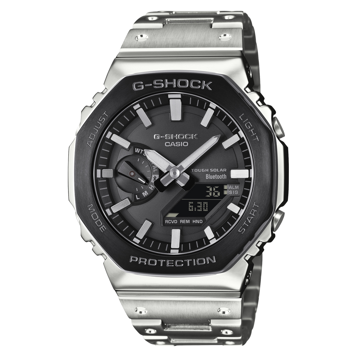 GM-B2100 Reloj G-Shock de hombre correa de metal bluetooth