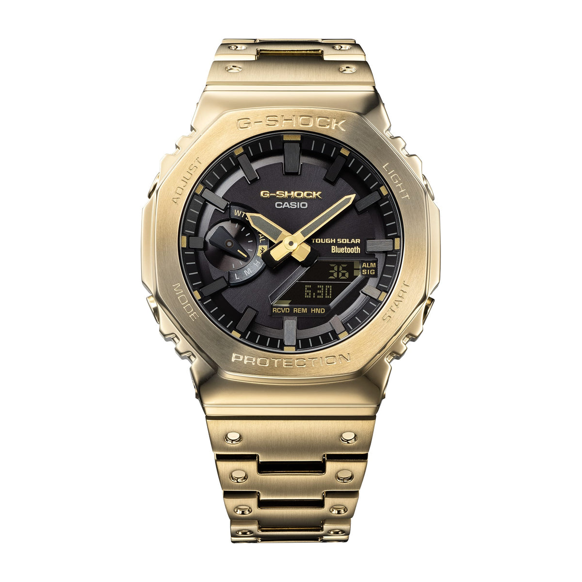 GM-B2100 Reloj G-Shock de hombre correa de metal bluetooth