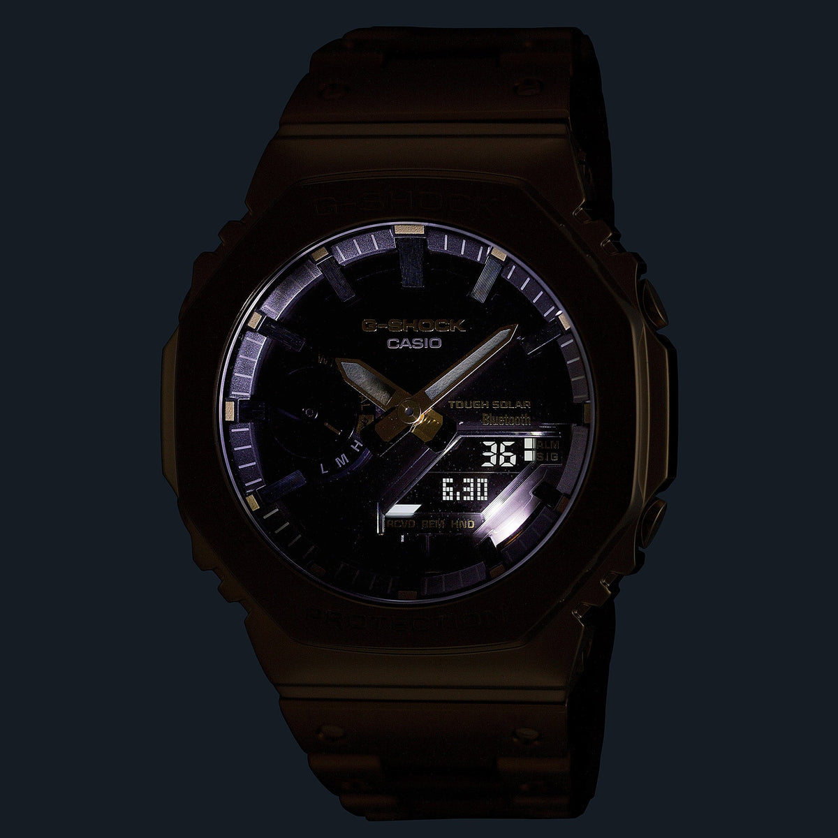 GM-B2100 Reloj G-Shock de hombre correa de metal bluetooth