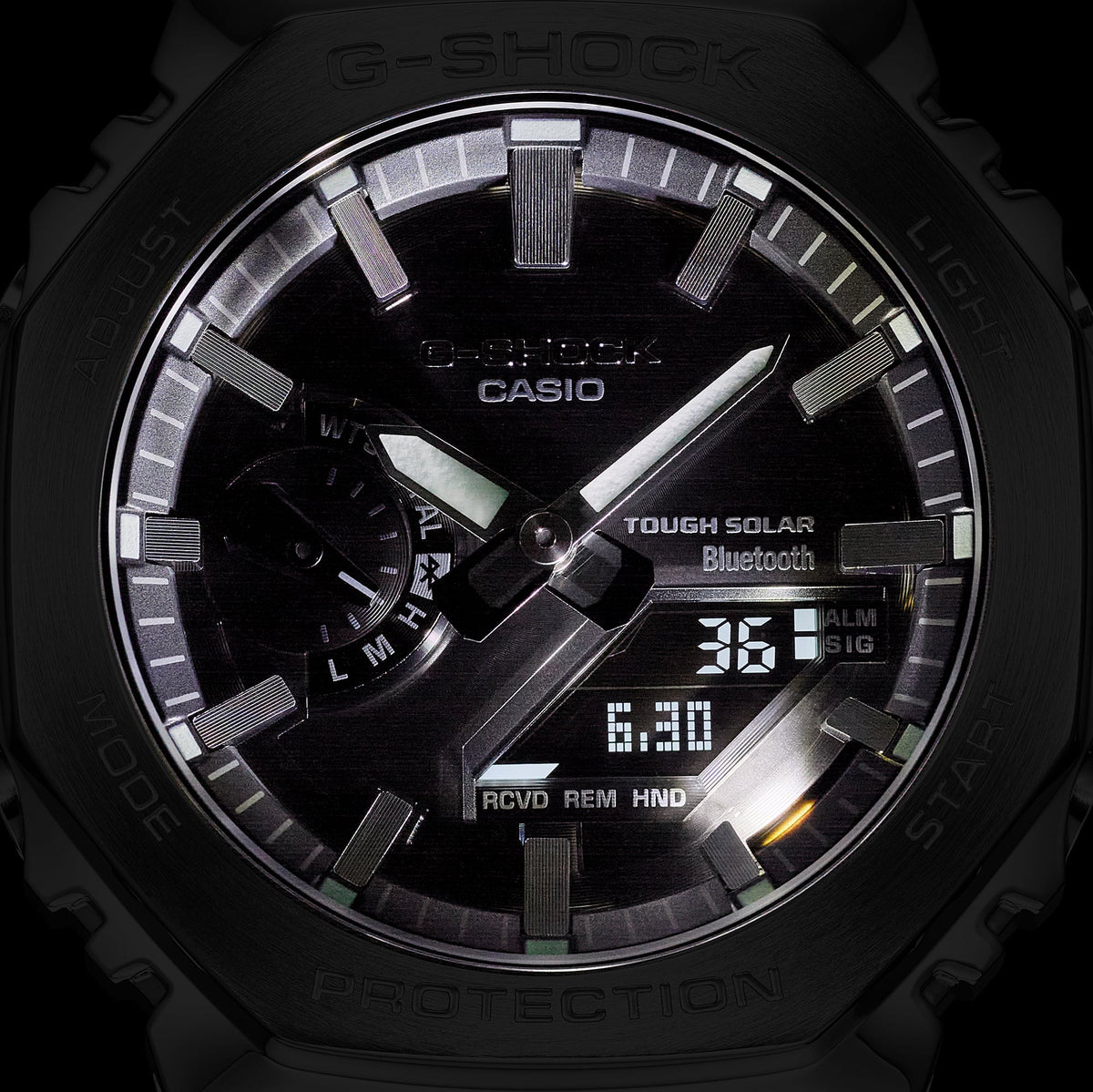 GM-B2100 Reloj G-Shock de hombre correa de metal bluetooth