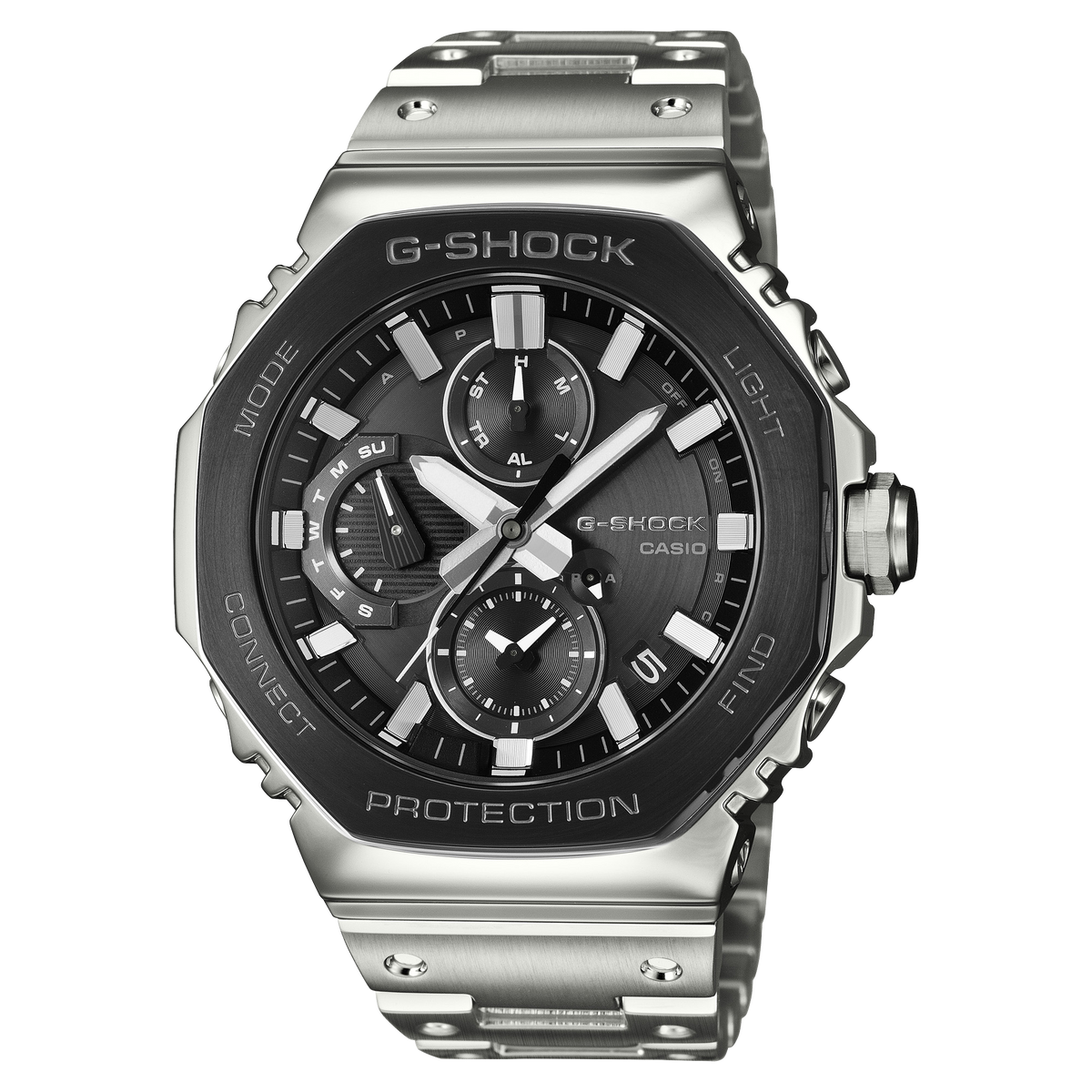 GMC-B2100 Reloj G-Shock de hombre correa de metal Bluetooth