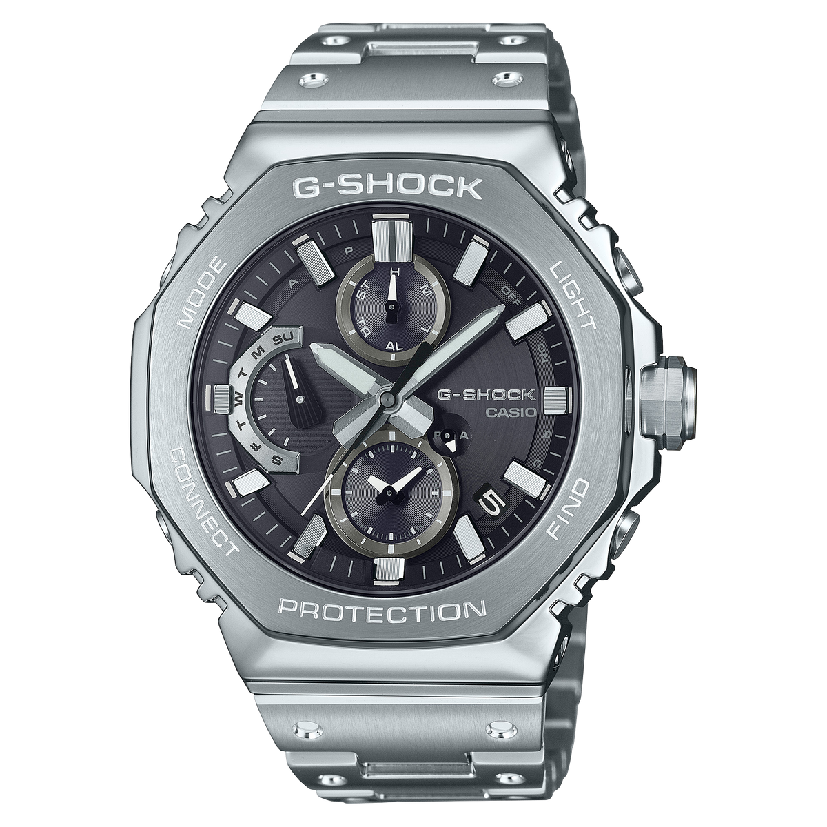GMC-B2100 Reloj G-Shock de hombre correa de metal Bluetooth