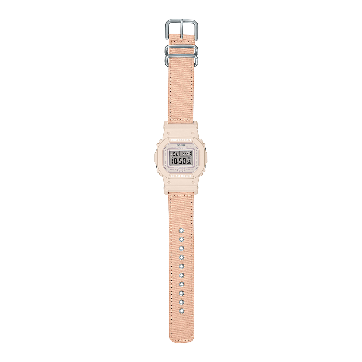 GMD-S5600 Reloj digital G-Shock de dama correa de tela