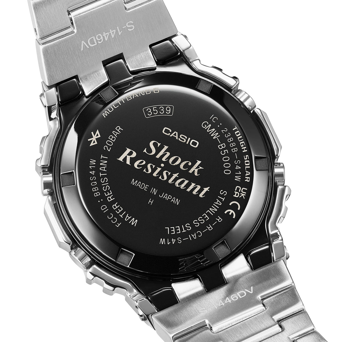 GMW-B5000 Reloj G-Shock de hombre correa de metal bluetooth