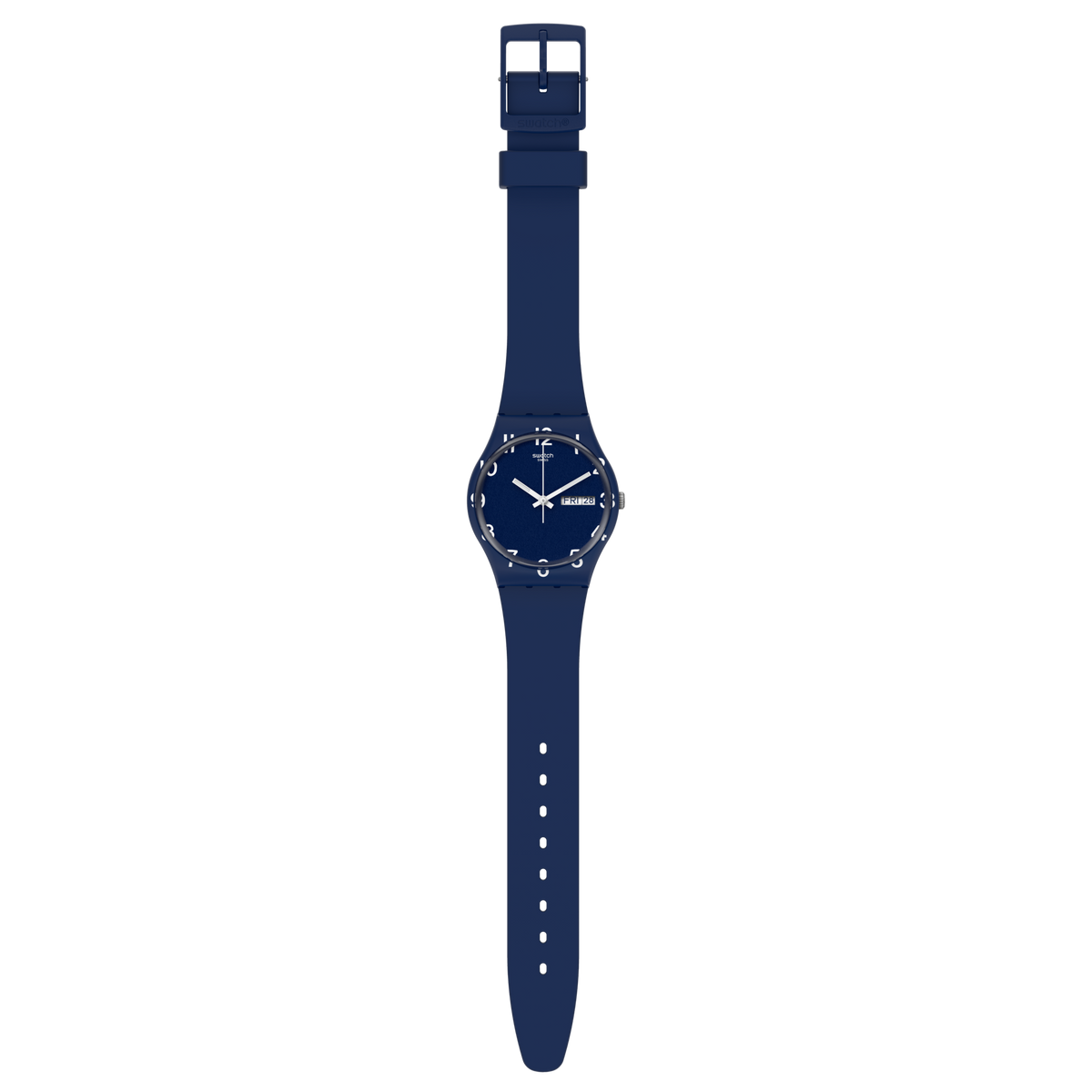 GN726 Reloj Swatch Over Blue de hombre pulsera de resina