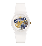 GW169 Reloj Swatch de dama pulsera de resina