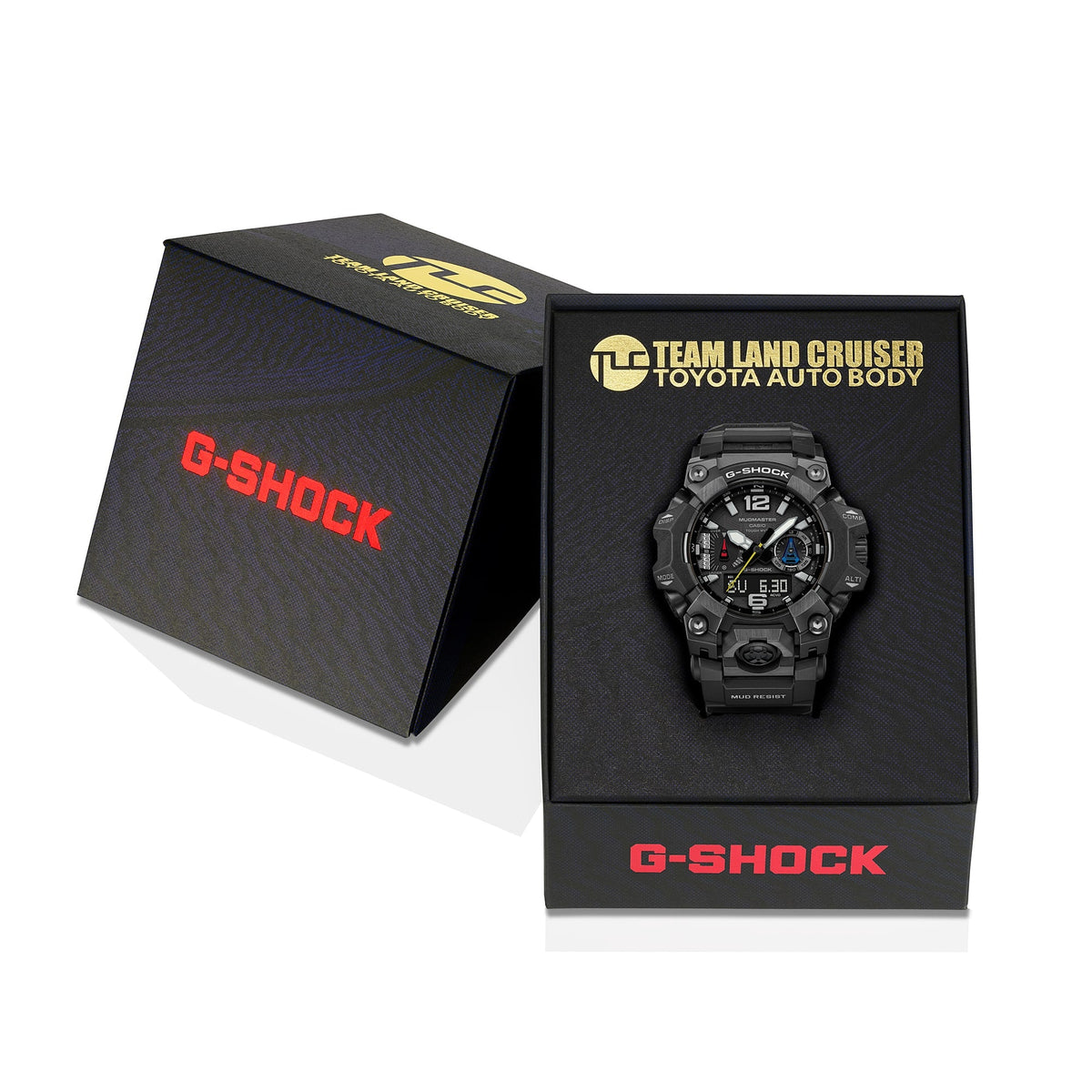 GWG-B1000TLC-1A Reloj G-Shock Master of G de hombre correa de caucho Land Cruiser Toyota