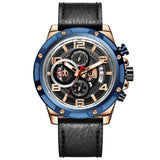 H3706G Reloj T5 para hombre pulsera de Cuero