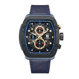 H4016G Reloj T5 para hombre pulsera de cuero