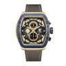 H4016G Reloj T5 para hombre pulsera de cuero