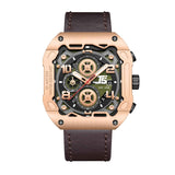 H4029G Reloj T5 para caballero pulsera de piel
