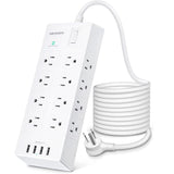 HN4U16 Regleta de 16 tomas protector de corriente