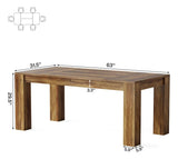 HOGA-JW0988 Mesa Tribesigns para comedor de madera
