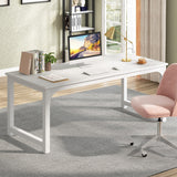 Escritorio mueble marca Tribesigns para oficina y homeoffice 70.8 pulgadas de trabajo HOGA-U0