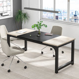 Escritorio mueble marca Tribesigns para oficina y homeoffice 70.8 pulgadas de trabajo HOGA-U0