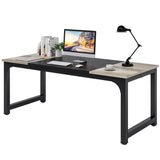 Escritorio mueble marca Tribesigns para oficina y homeoffice 70.8 pulgadas de trabajo HOGA-U0