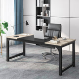 Escritorio mueble marca Tribesigns para oficina y homeoffice 70.8 pulgadas de trabajo HOGA-U0