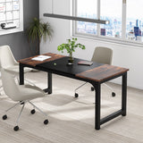 Escritorio mueble marca Tribesigns para oficina y homeoffice 63 pulgadas de área de trabajo HOGA-U01