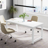 Escritorio mueble marca Tribesigns para oficina y homeoffice 63 pulgadas de área de trabajo HOGA-U01