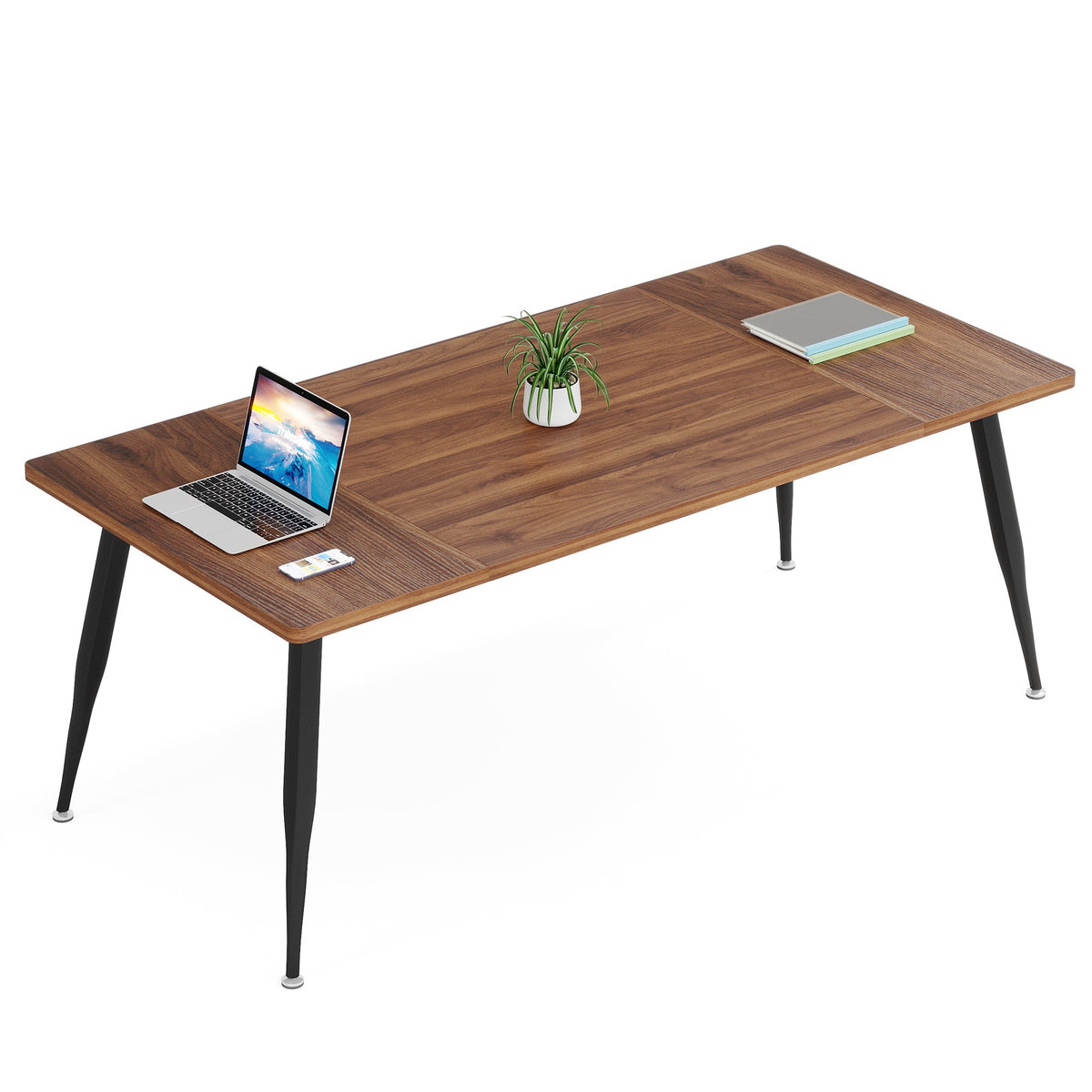 Escritorio mueble marca Tribesigns para oficina y homeoffice HOGA-XK00202